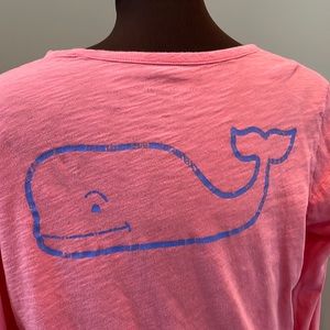 Womens lighter material vineyard vines long sleeve tee shirt